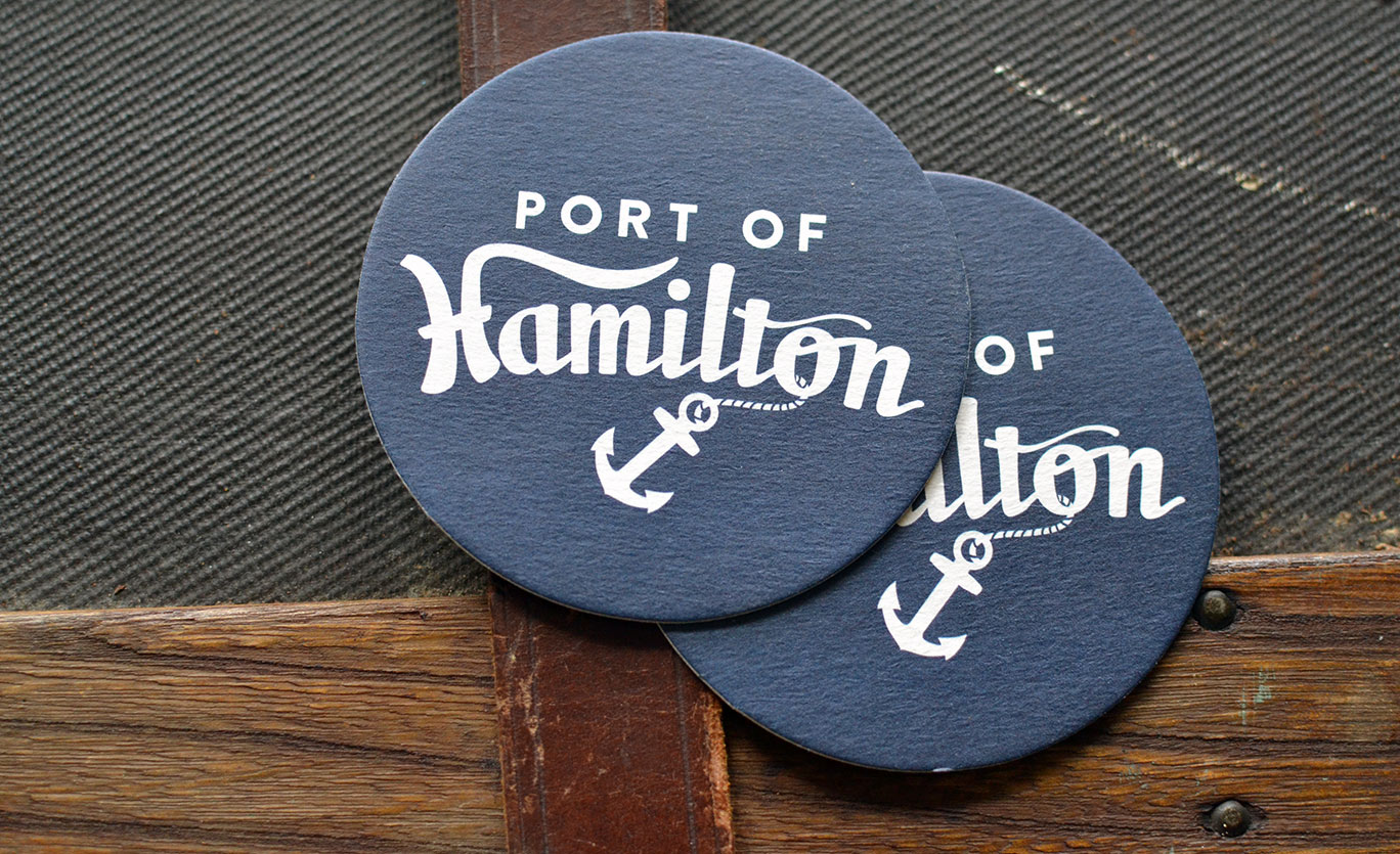 port of hamilton coasters